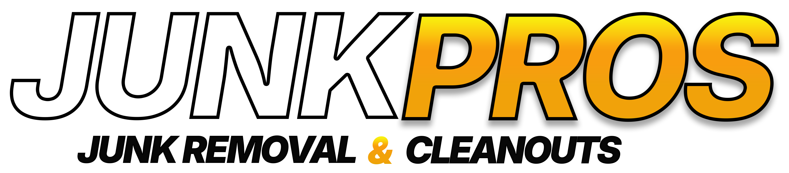 Junk Pros junk removal logo